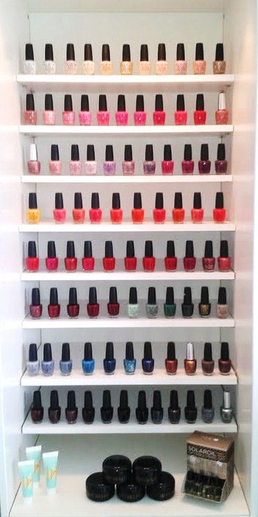 For those not familiar with the process, Shellac is a nail polish that lasts